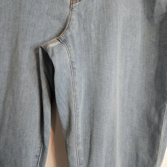 Eileen Fisher Frost Slim Ankle Jean New With Tag Sz 14